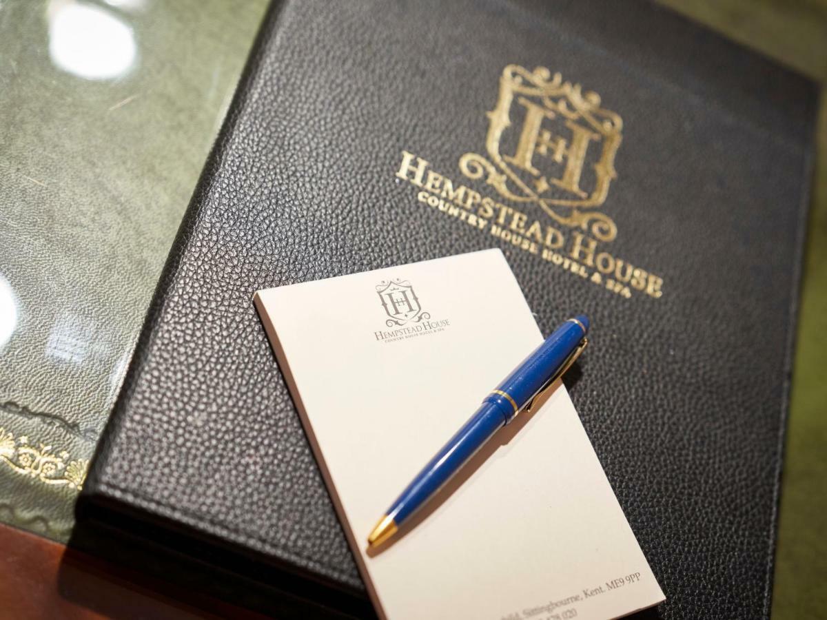 Hempstead House Hotel & Restaurant ซิททิงบอร์น ห้อง รูปภาพ